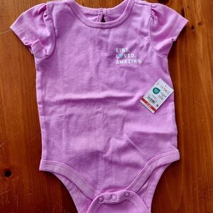 Garanimals 3-6m Onsie with Heartfelt Message